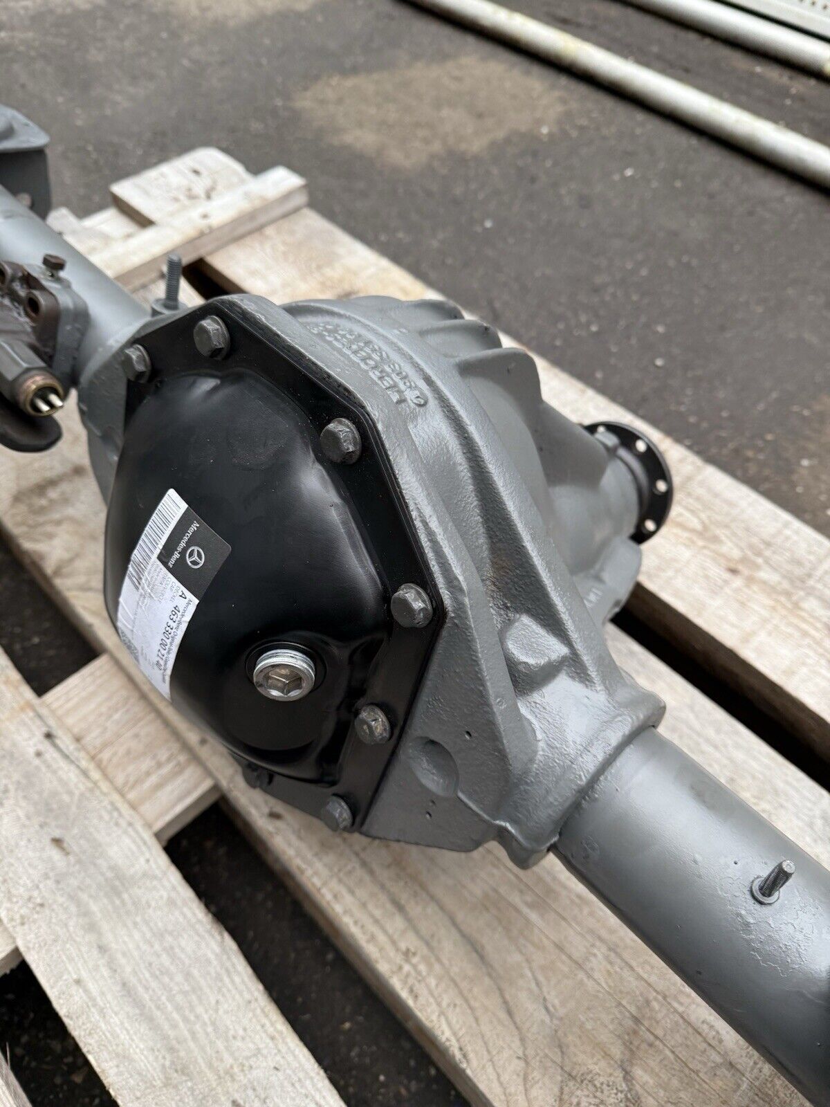 MERCEDES G-KLASSE W463 W461 HINTERACHSE DIFFERENTIAL INSTANDSETZUNG REPARATUR