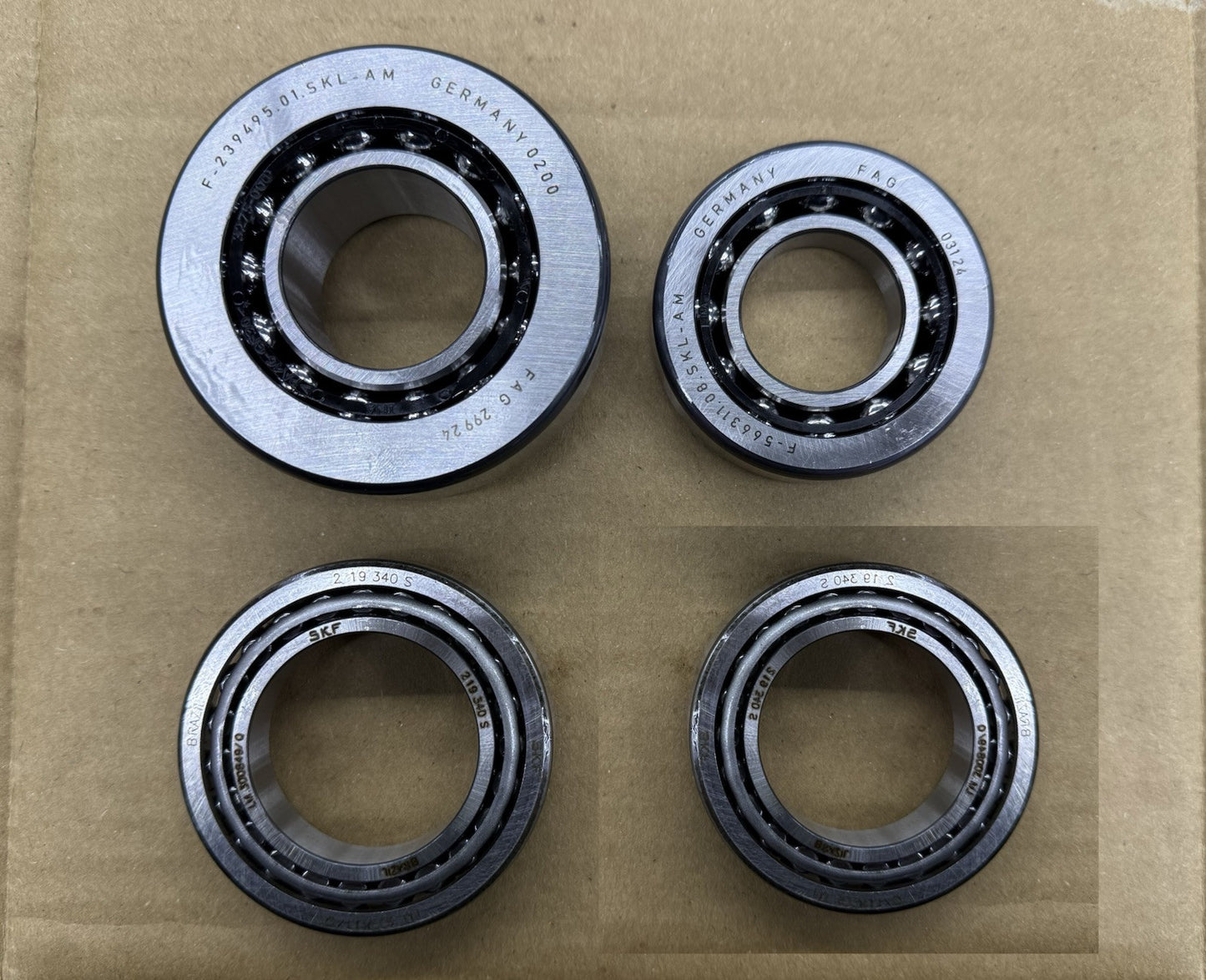 LAGERSATZ MERCEDES GLE W167 DIFFERENTIAL VORNE LAGER KUGELLAGER REPARATURSATZ