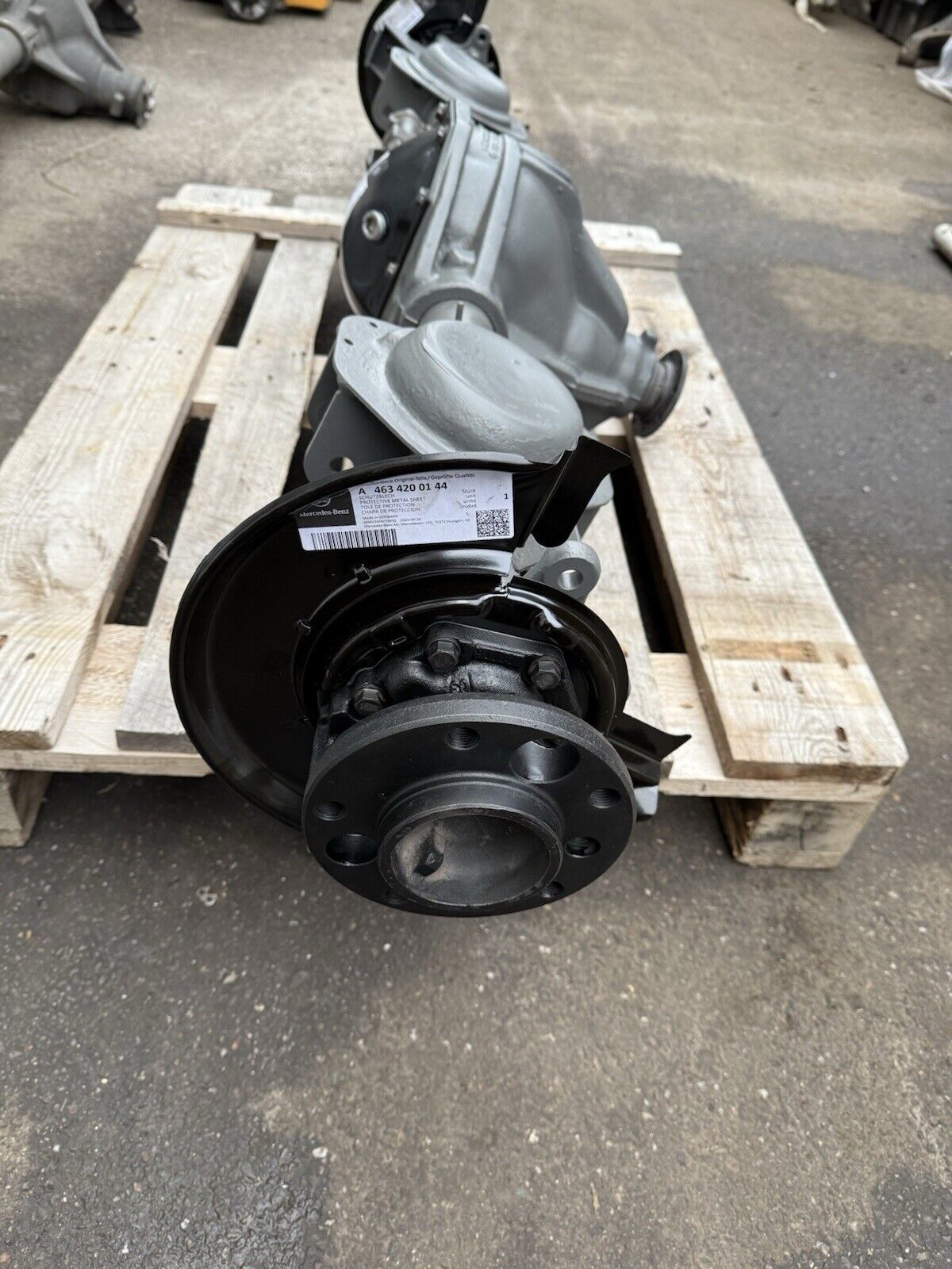 MERCEDES G-KLASSE W463 W461 HINTERACHSE DIFFERENTIAL INSTANDSETZUNG REPARATUR