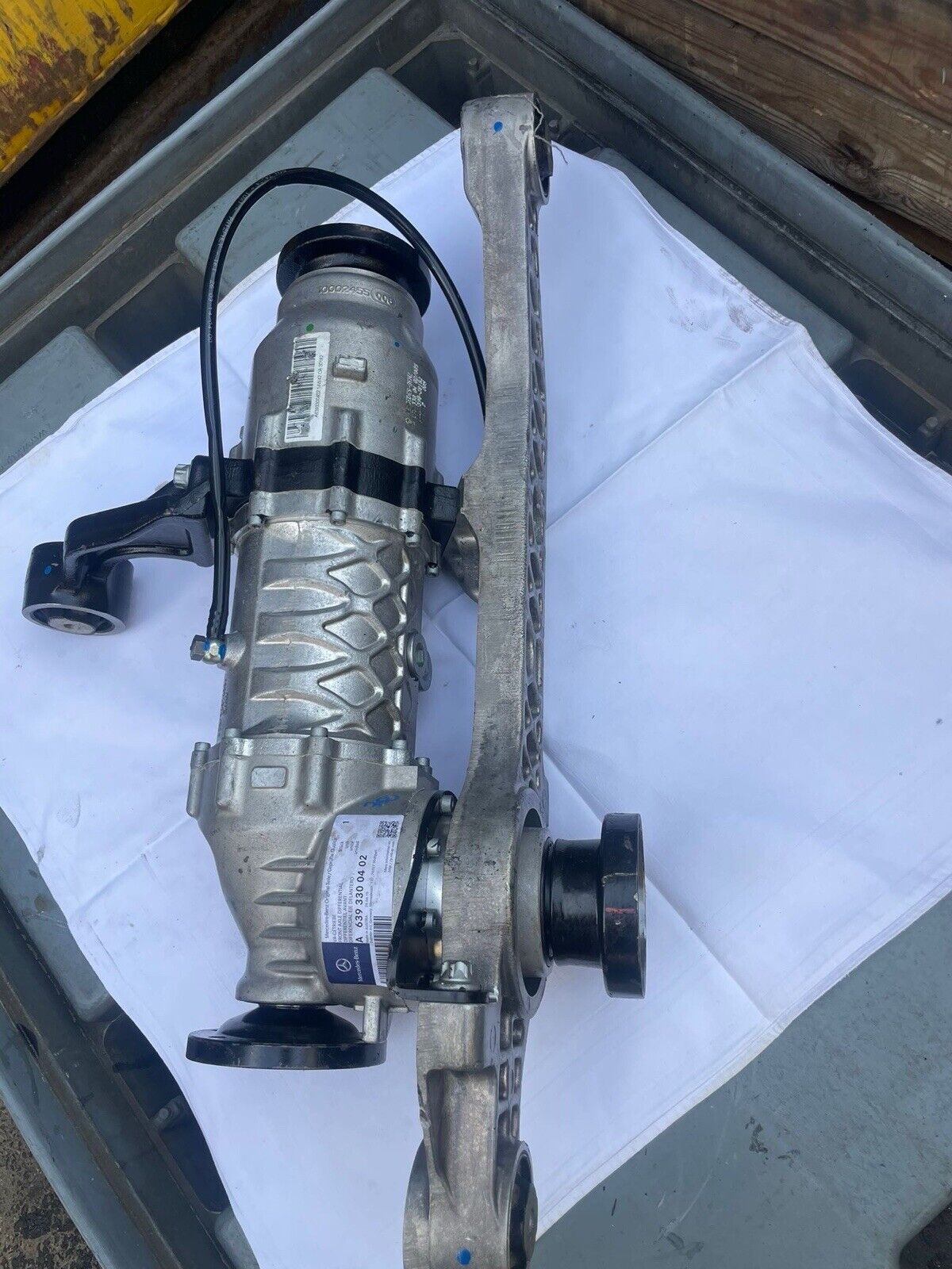 VORDERCHSGETRIEBE DIFFERENTIAL VORNE MERCEDES VITO VIANO W639 DIFFERENTIAL
